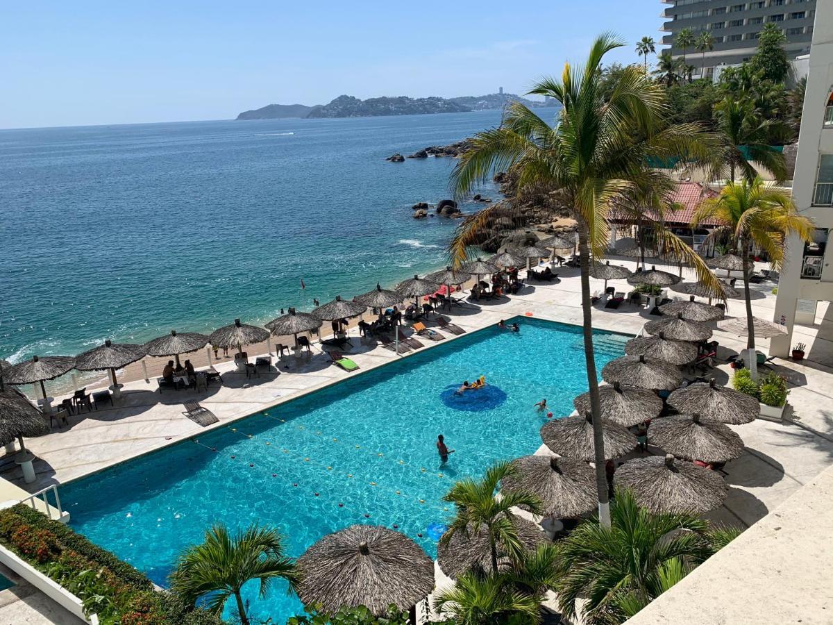 Suite Frente Al Mar En El Corazon De Acapulco Exterior foto